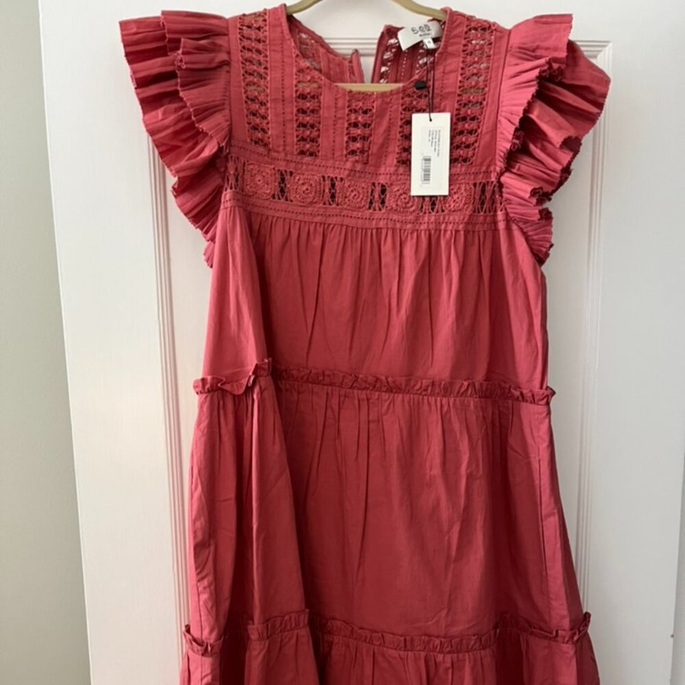 Sea Pink Mini Dress Size 10 NWT